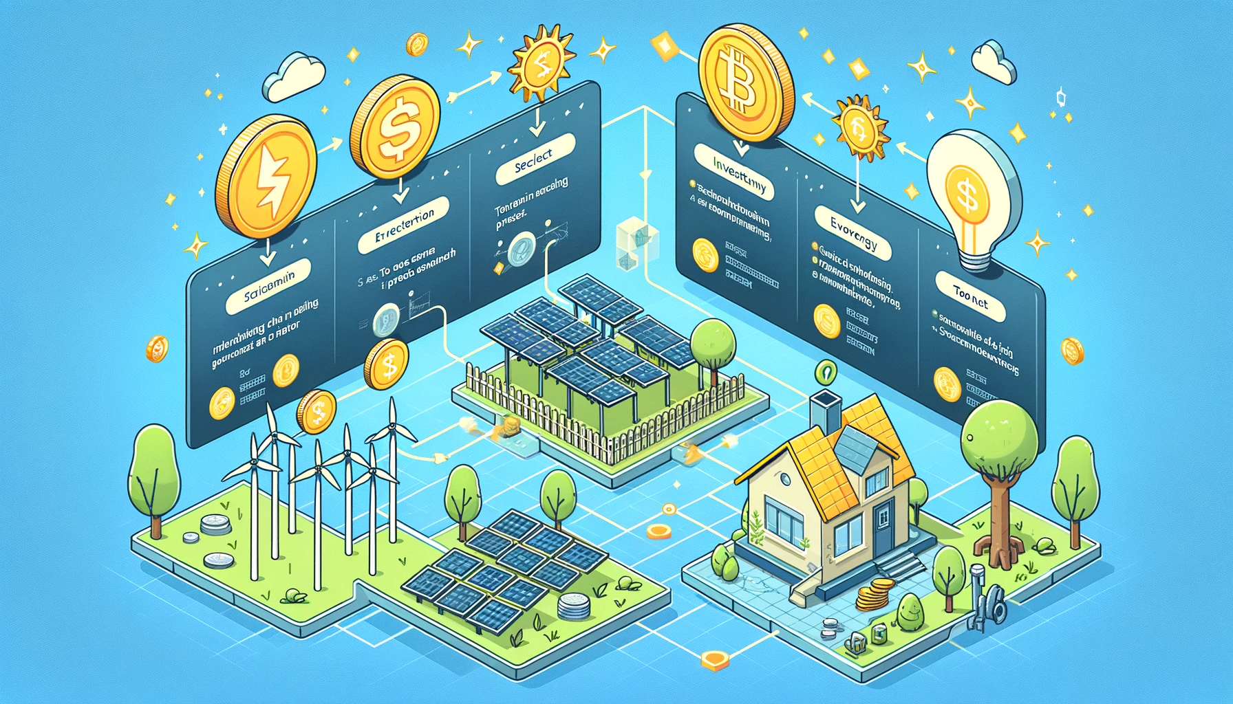 Read more about the article Cryptocurrency and Renewable Energy: Financing Green Projects